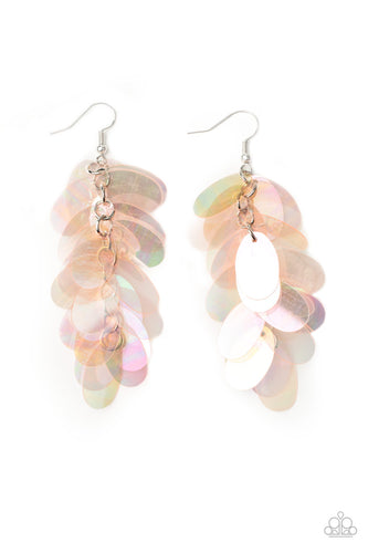 Stellar In Sequins - Pink-Jewelry-Just Because Jewels, Paparazzi Accessories-Just Because Jewels