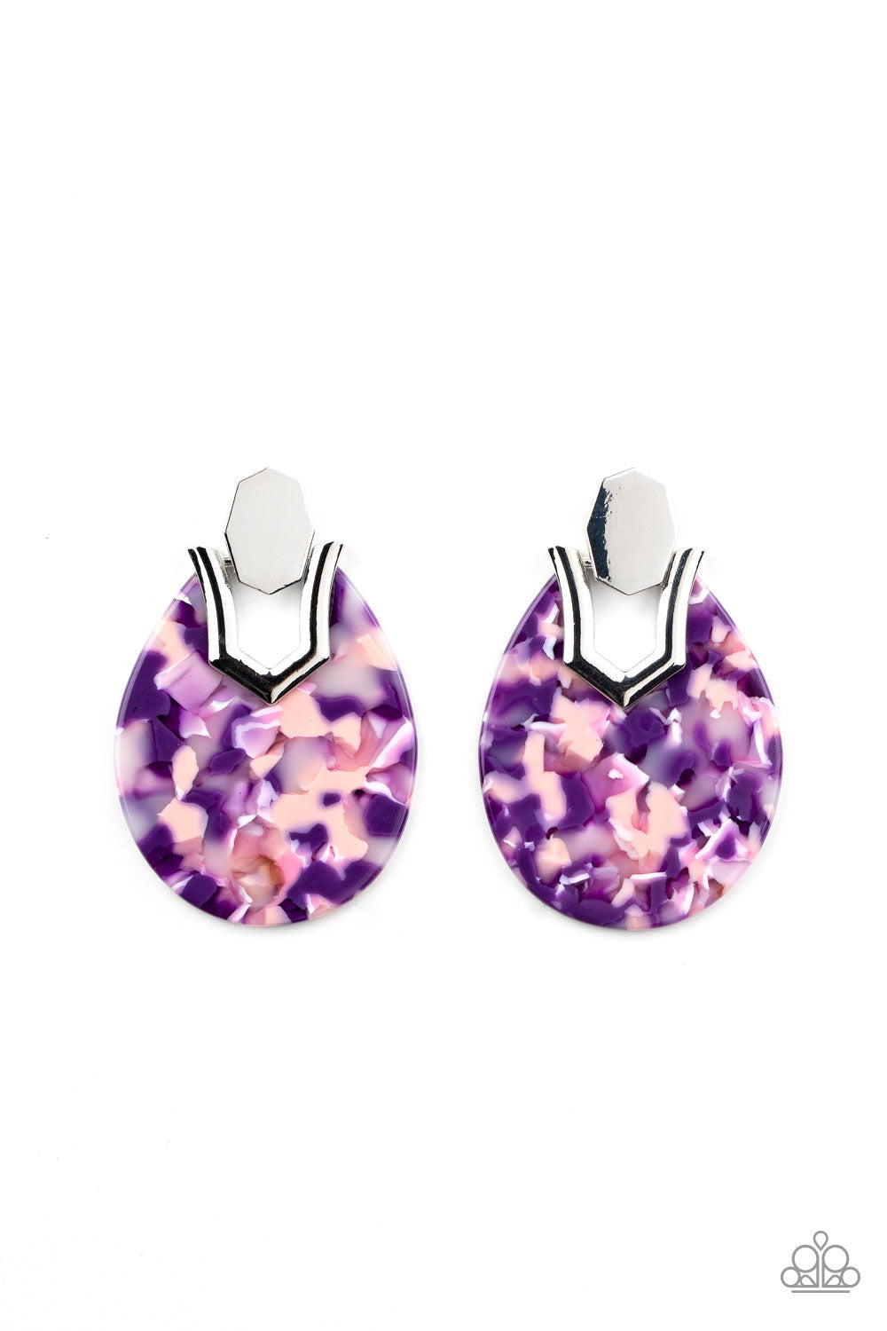 HAUTE Flash - Purple-Jewelry-Just Because Jewels, Paparazzi Accessories-Just Because Jewels