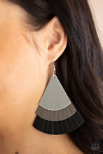 Load image into Gallery viewer, Huge Fanatic - Black-Jewelry-Just Because Jewels, Paparazzi Accessories-Just Because Jewels