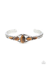 Load image into Gallery viewer, Dream Beam - Brown-Jewelry-Just Because Jewels, Paparazzi Accessories-Just Because Jewels