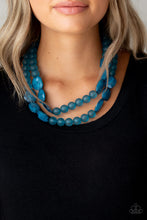 Load image into Gallery viewer, Arctic Art - Blue-Jewelry-Just Because Jewels, Paparazzi Accessories-Just Because Jewels