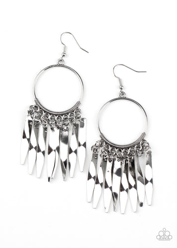 Let GRIT Be! - Silver-Jewelry-Just Because Jewels, Paparazzi Accessories-Just Because Jewels
