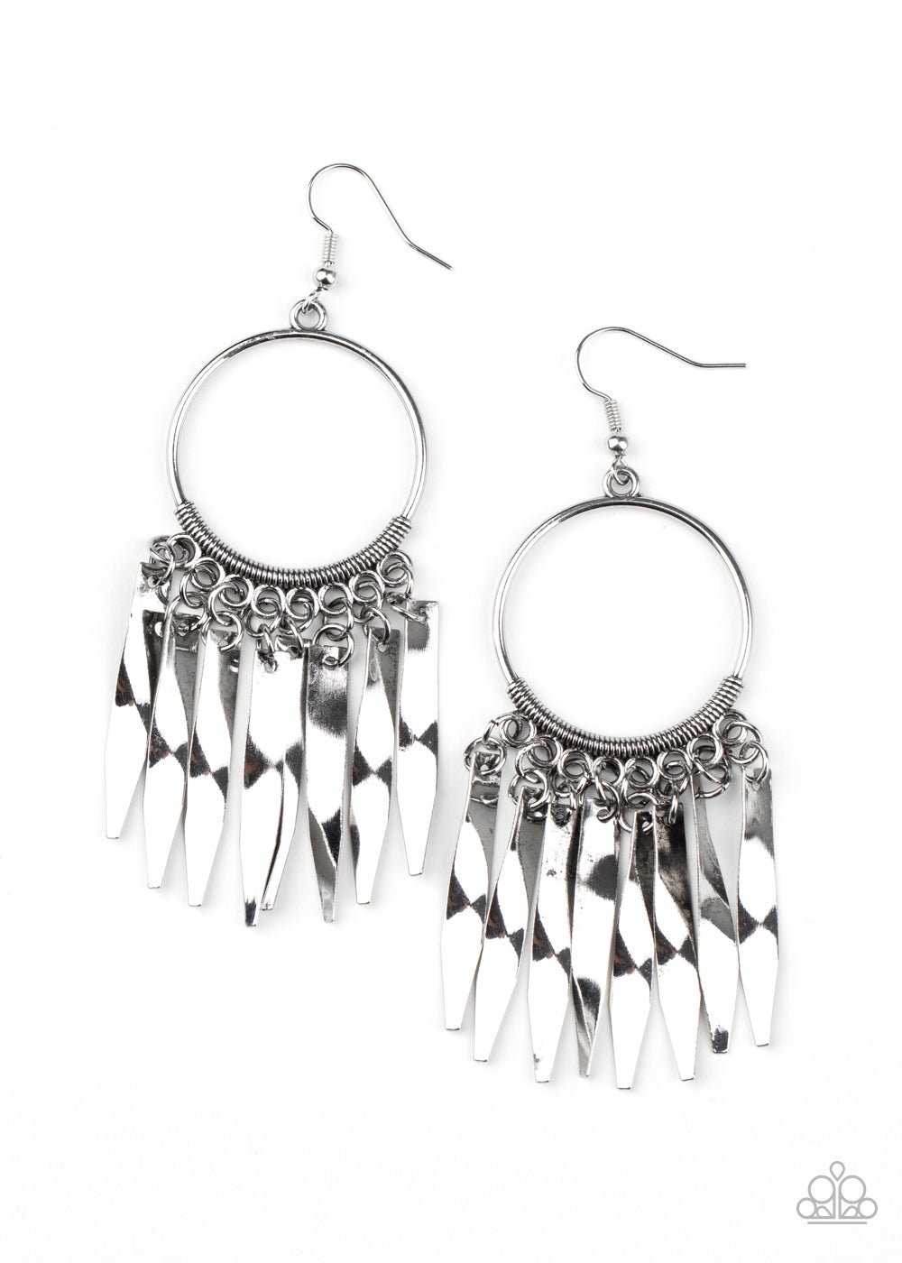 Let GRIT Be! - Silver-Jewelry-Just Because Jewels, Paparazzi Accessories-Just Because Jewels