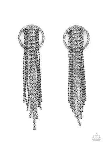 Dazzle by Default - Black-Jewelry-Just Because Jewels, Paparazzi Accessories-Just Because Jewels