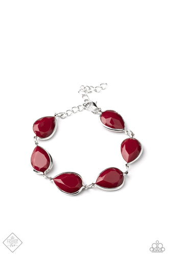REIGNy Days - Red-Jewelry-Just Because Jewels, Paparazzi Accessories-Just Because Jewels