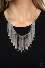 Load image into Gallery viewer, Cue The Fireworks - White-Jewelry-Just Because Jewels, Paparazzi Accessories-Just Because Jewels