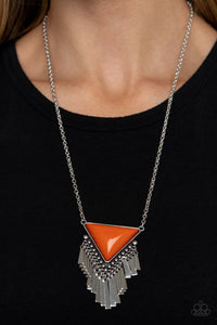 Badlands Bonanza - Orange-Jewelry-Just Because Jewels, Paparazzi Accessories-Just Because Jewels