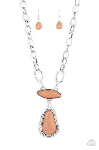 Rural Rapture - Brown-Jewelry-Just Because Jewels, Paparazzi Accessories-Just Because Jewels
