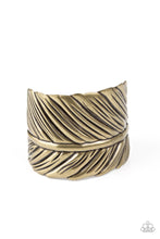 Load image into Gallery viewer, Where Theres a QUILL, Theres a Way - Brass-Jewelry-Just Because Jewels, Paparazzi Accessories-Just Because Jewels