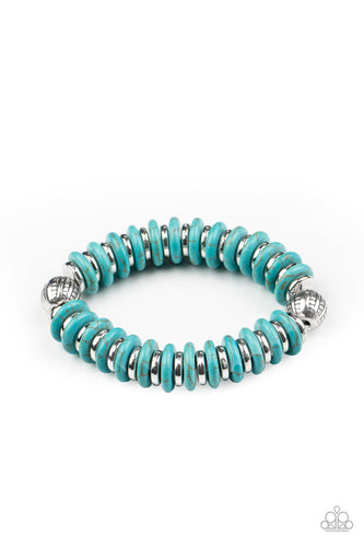 Eco Experience - Blue-Jewelry-Just Because Jewels, Paparazzi Accessories-Just Because Jewels