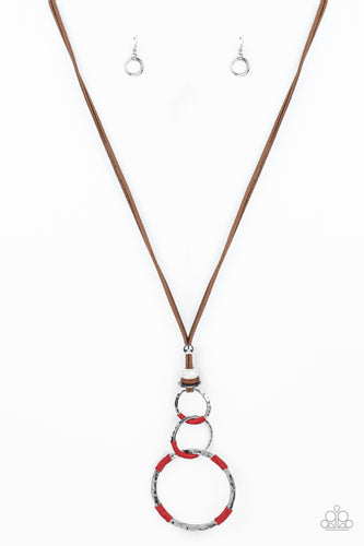 Rural Renovation - Red-Jewelry-Just Because Jewels, Paparazzi Accessories-Just Because Jewels