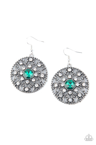 GLOW Your True Colors - Green-Jewelry-Just Because Jewels, Paparazzi Accessories-Just Because Jewels