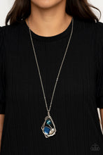 Load image into Gallery viewer, All Systems GLOW - Blue-Jewelry-Just Because Jewels, Paparazzi Accessories-Just Because Jewels