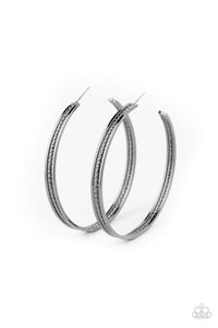 Midtown Marvel - Black-Jewelry-Just Because Jewels, Paparazzi Accessories-Just Because Jewels