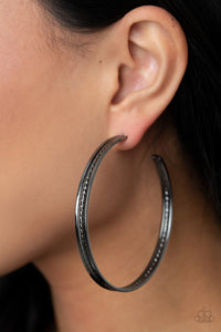 Midtown Marvel - Black-Jewelry-Just Because Jewels, Paparazzi Accessories-Just Because Jewels