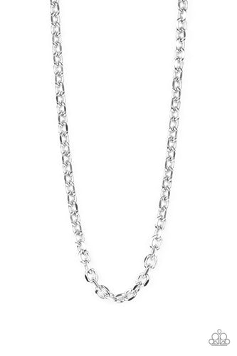 Steel Trap - Silver-Jewelry-Just Because Jewels, Paparazzi Accessories-Just Because Jewels
