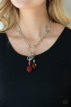 Load image into Gallery viewer, Lay Down Your CHARMS - Red-Jewelry-Just Because Jewels, Paparazzi Accessories-Just Because Jewels