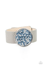 Load image into Gallery viewer, Stellar Escape - Blue-Jewelry-Just Because Jewels, Paparazzi Accessories-Just Because Jewels