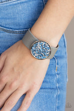 Load image into Gallery viewer, Stellar Escape - Blue-Jewelry-Just Because Jewels, Paparazzi Accessories-Just Because Jewels