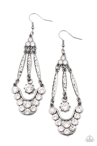 High-Ranking Radiance - Black-Jewelry-Just Because Jewels, Paparazzi Accessories-Just Because Jewels