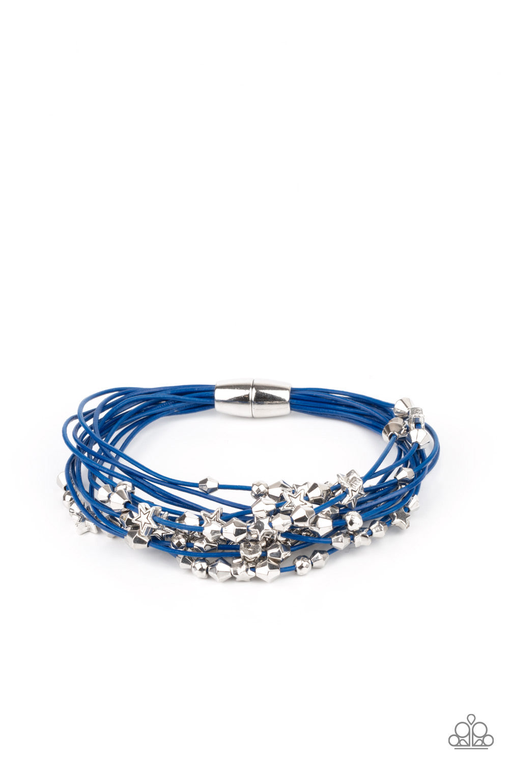 Star-Studded Affair - Blue-Jewelry-Just Because Jewels, Paparazzi Accessories-Just Because Jewels