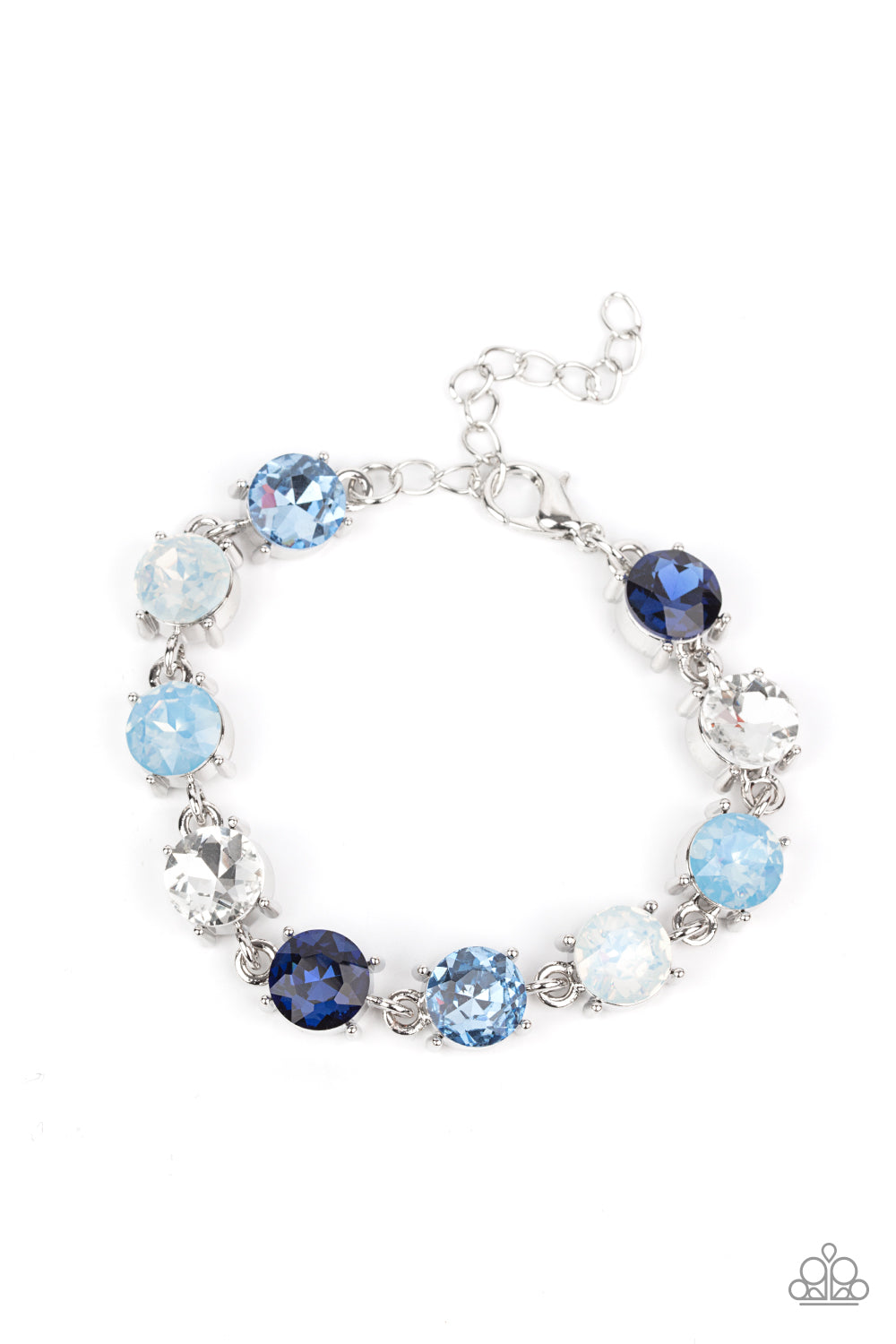 Celestial Couture - Blue-Jewelry-Just Because Jewels, Paparazzi Accessories-Just Because Jewels