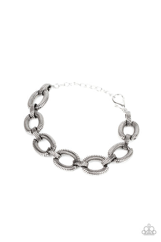 Industrial Amazon - Silver-Jewelry-Just Because Jewels, Paparazzi Accessories-Just Because Jewels