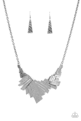 Happily Ever AFTERSHOCK - Black-Jewelry-Just Because Jewels, Paparazzi Accessories-Just Because Jewels