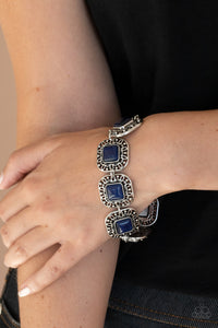 Dreamy Destinations - Blue-Jewelry-Just Because Jewels, Paparazzi Accessories-Just Because Jewels