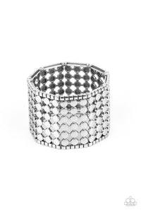 Cool and CONNECTED - Silver-Jewelry-Just Because Jewels, Paparazzi Accessories-Just Because Jewels