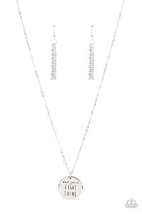 Light It Up - Silver-Jewelry-Just Because Jewels, Paparazzi Accessories-Just Because Jewels