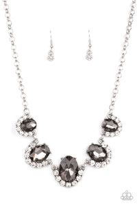 The Queen Demands It - Silver-Jewelry-Just Because Jewels, Paparazzi Accessories-Just Because Jewels