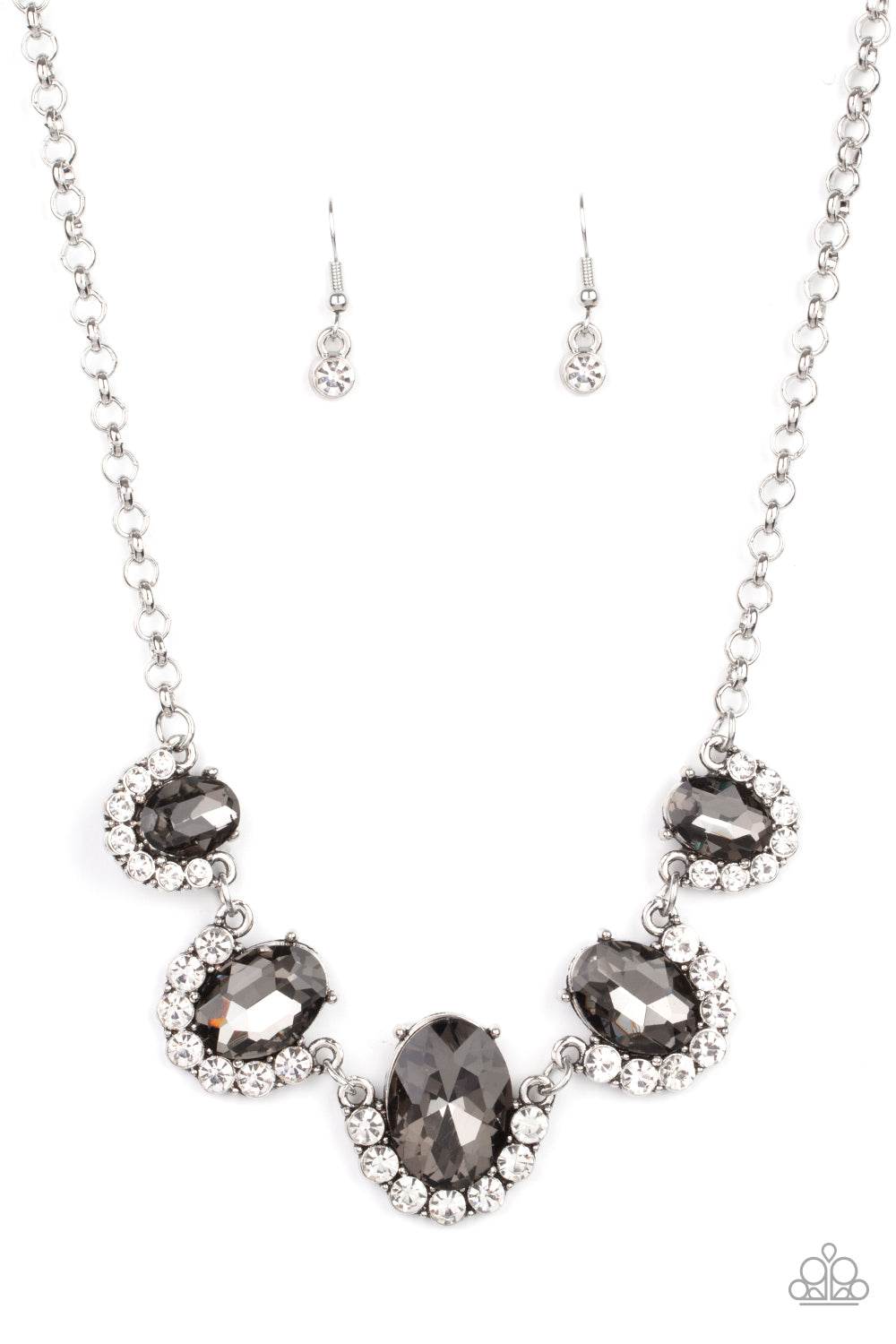 The Queen Demands It - Silver-Jewelry-Just Because Jewels, Paparazzi Accessories-Just Because Jewels