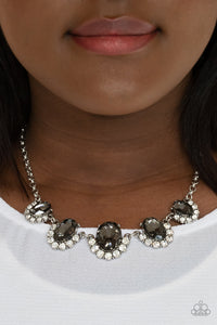 The Queen Demands It - Silver-Jewelry-Just Because Jewels, Paparazzi Accessories-Just Because Jewels