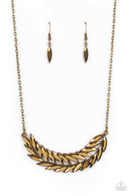 Load image into Gallery viewer, Flight of FANCINESS - Brass-Jewelry-Just Because Jewels, Paparazzi Accessories-Just Because Jewels