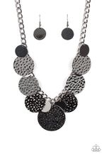 Load image into Gallery viewer, Industrial Grade Glamour - Black-Jewelry-Paparazzi Accessories, Just Because Jewels-Just Because Jewels