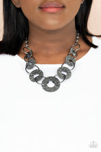 Load image into Gallery viewer, Industrial Envy - Black-Jewelry-Just Because Jewels, Paparazzi Accessories-Just Because Jewels