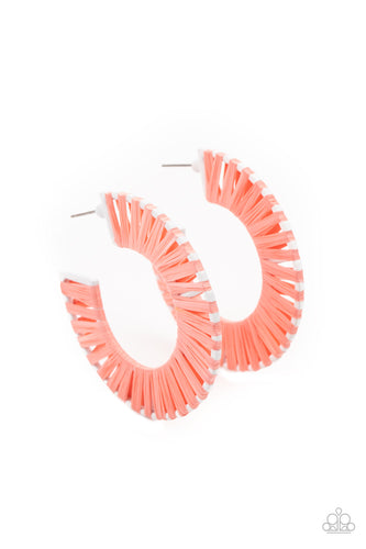 Everybody Conga! - Orange-Jewelry-Just Because Jewels, Paparazzi Accessories-Just Because Jewels
