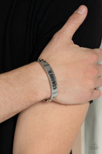 Load image into Gallery viewer, Conquer Your Fears - Silver-Jewelry-Just Because Jewels, Paparazzi Accessories-Just Because Jewels