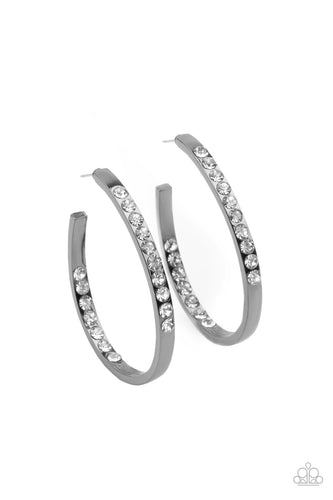 Borderline Brilliance - Black-Jewelry-Just Because Jewels, Paparazzi Accessories-Just Because Jewels