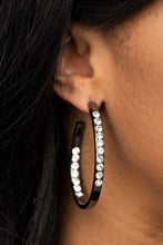 Load image into Gallery viewer, Borderline Brilliance - Black-Jewelry-Just Because Jewels, Paparazzi Accessories-Just Because Jewels