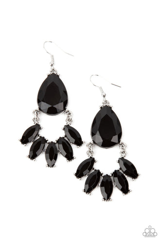 POWERHOUSE Call - Black-Jewelry-Just Because Jewels, Paparazzi Accessories-Just Because Jewels