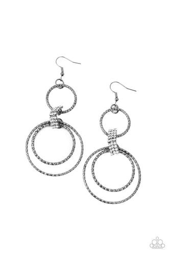 Getting Hitched - Black-Jewelry-Just Because Jewels, Paparazzi Accessories-Just Because Jewels