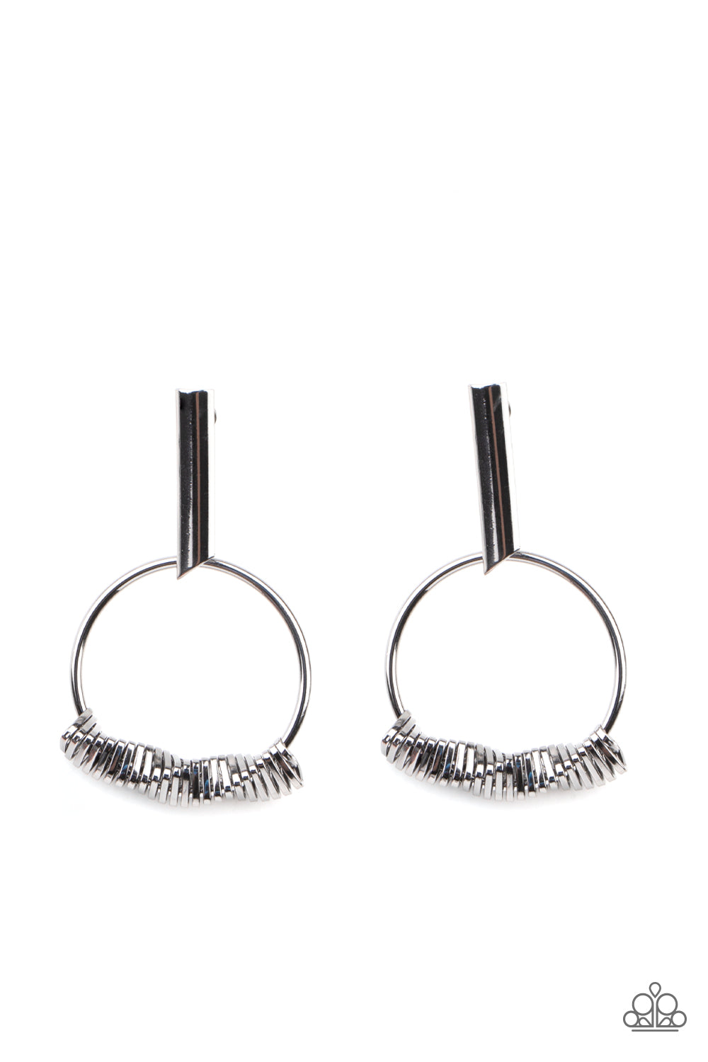 Set Into Motion - Black-Jewelry-Just Because Jewels, Paparazzi Accessories-Just Because Jewels