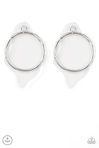 Clear The Way! - White-Jewelry-Just Because Jewels, Paparazzi Accessories-Just Because Jewels