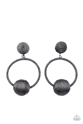 Social Sphere - Black-Jewelry-Just Because Jewels, Paparazzi Accessories-Just Because Jewels
