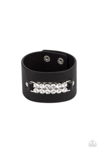 Runway Rebellion - Black-Jewelry-Just Because Jewels, Paparazzi Accessories-Just Because Jewels