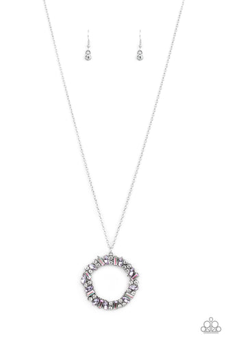 Wreathed in Wealth - Purple-Jewelry-Just Because Jewels, Paparazzi Accessories-Just Because Jewels