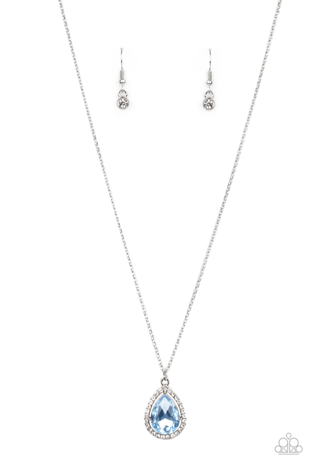 Duchess Decorum - Blue-Jewelry-Just Because Jewels, Paparazzi Accessories-Just Because Jewels