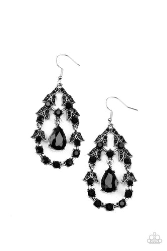 Garden Decorum - Black-Jewelry-Just Because Jewels, Paparazzi Accessories-Just Because Jewels